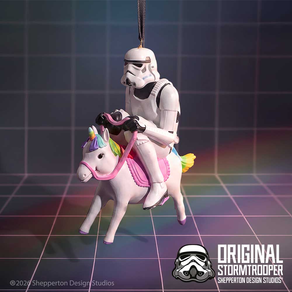 Original Stormtrooper Giddy Up Hanging Ornament, 10.4cm