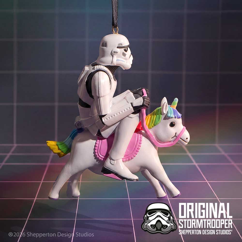 Original Stormtrooper Giddy Up Hanging Ornament, 10.4cm
