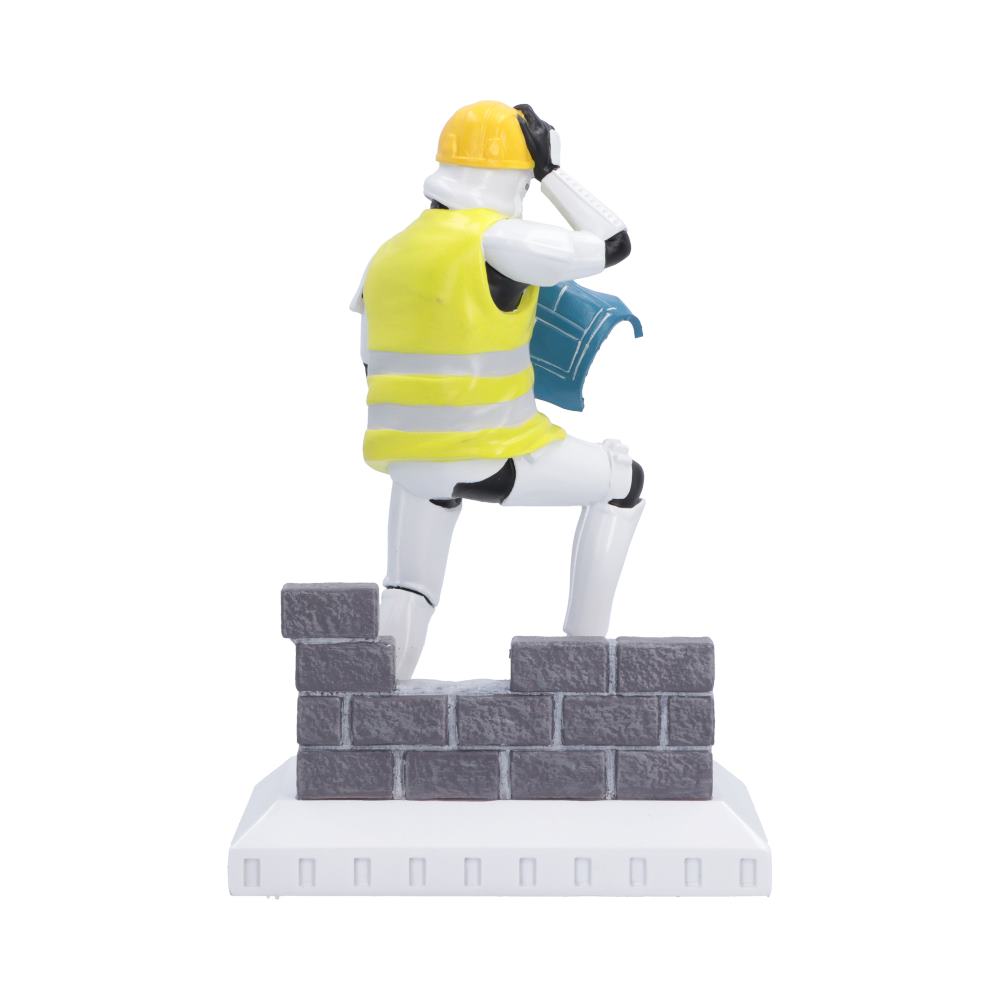 Original Stormtrooper Hit a Brick Wall Figurine | Funny Star Wars Gift | Nemesis Now 17.5cm