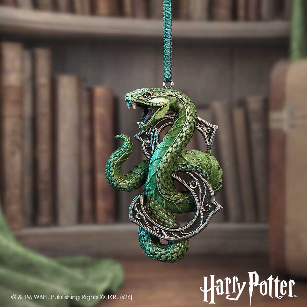 Harry Potter Slytherin Mascot Hanging Ornament 8.2cm – Officially Licensed