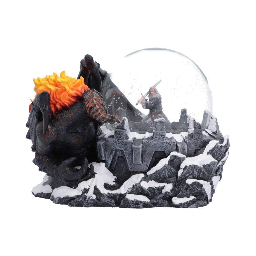 Lord of the Rings Gandalf & Balrog Snow Globe, 12.8cm
