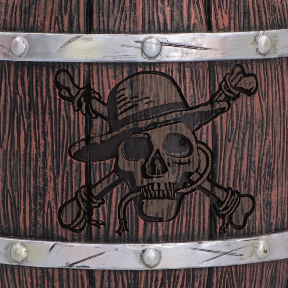 One Piece Straw Hat Jolly Roger Barrel Tankard 16cm