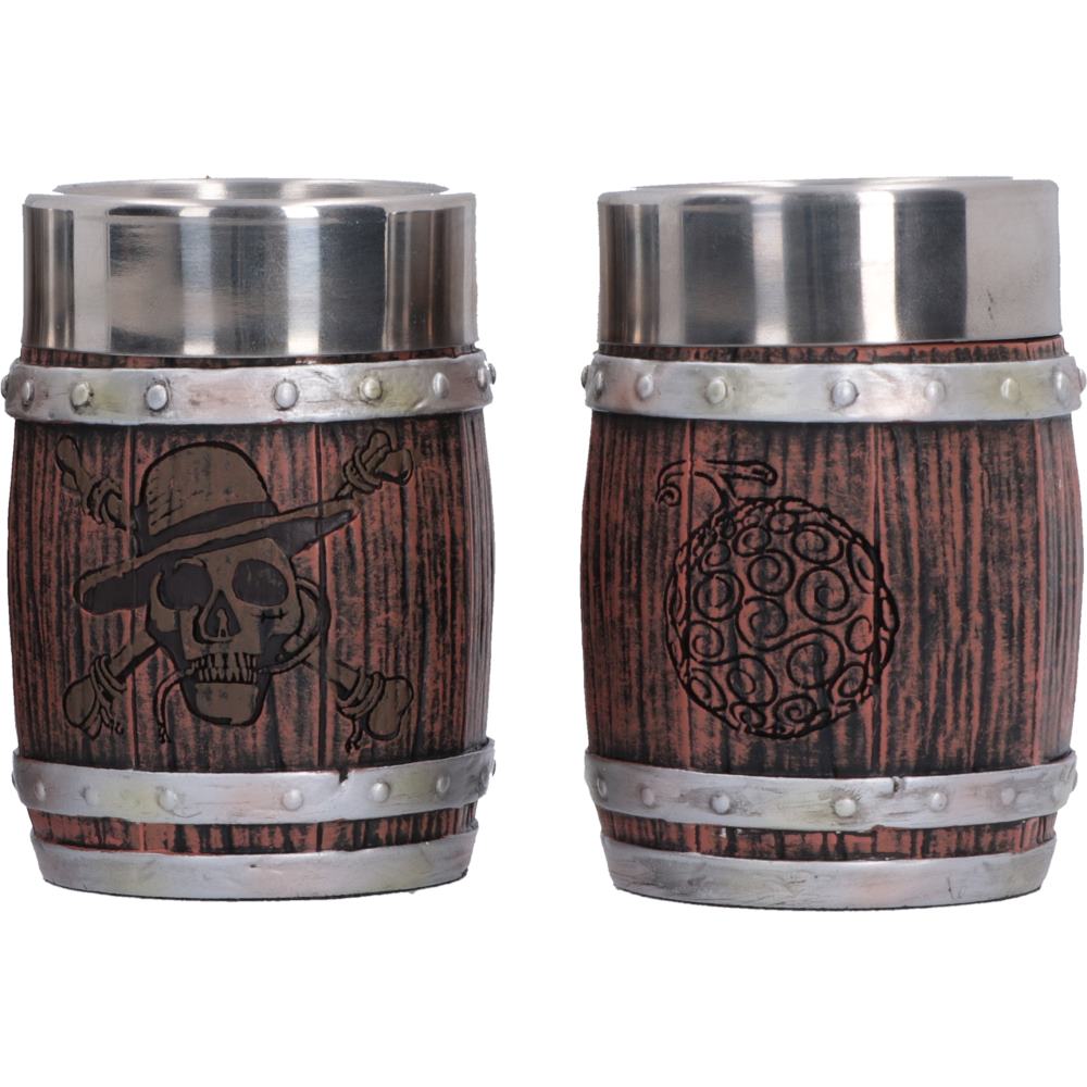 One Piece Barrel Shot Glass Set of 3 – 8.2cm