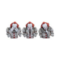 IT Three Wise Pennywise Figurine Set | Official Horror Movie Collectible | Nemesis Now 8.2cm