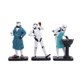 Original Stormtrooper Living for the Weekend Figurine Set | Official Star Wars Gift | Nemesis Now 10.5cm