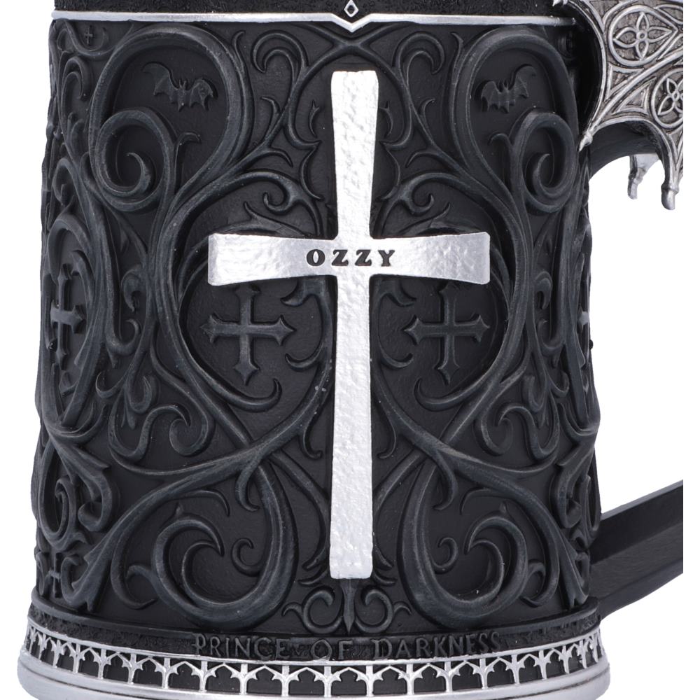 Ozzy Osbourne Prince of Darkness Tankard | Nemesis Now | 15.6cm