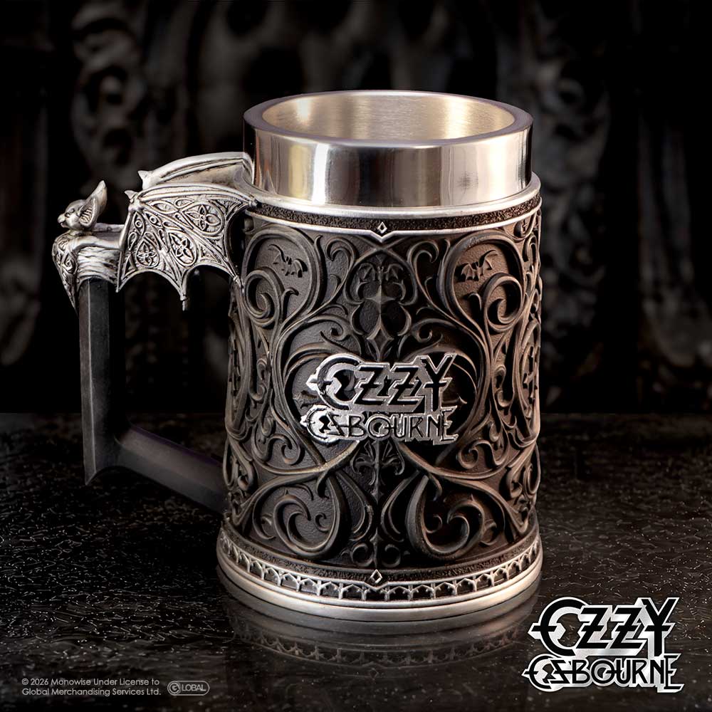 Ozzy Osbourne Prince of Darkness Tankard | Nemesis Now | 15.6cm