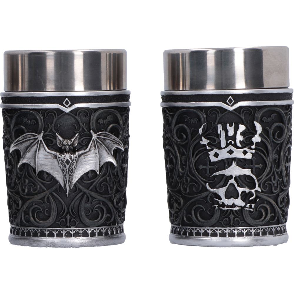Ozzy Osbourne Prince of Darkness Shot Glass Set | Nemesis Now | Set of 4