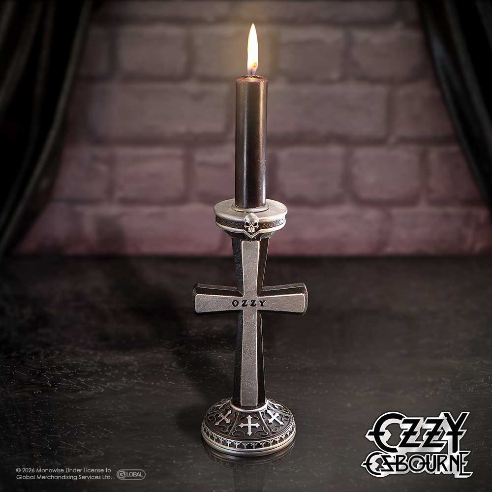 Ozzy Osbourne Prince of Darkness Candle Holder | Nemesis Now | 18.2cm