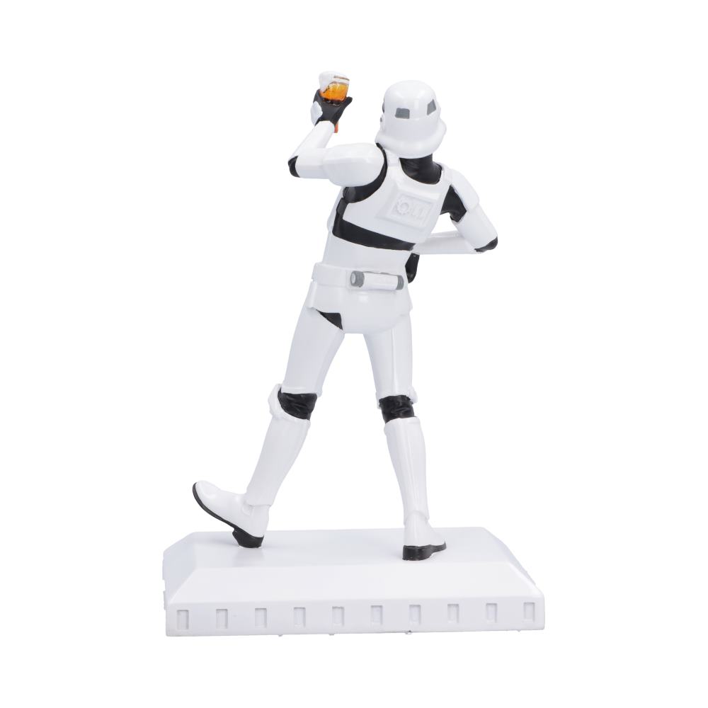Original Stormtrooper Raise a Glass Figurine | Funny Star Wars Gift | Nemesis Now 17.4cm