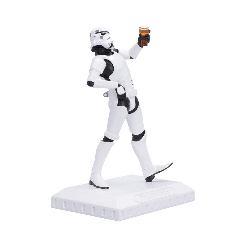 Original Stormtrooper Raise a Glass Figurine | Funny Star Wars Gift | Nemesis Now 17.4cm