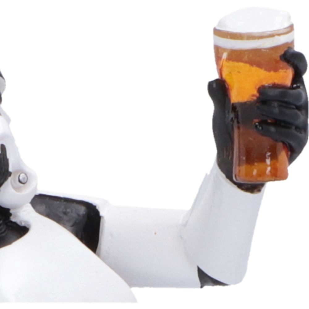 Original Stormtrooper Raise a Glass Figurine | Funny Star Wars Gift | Nemesis Now 17.4cm
