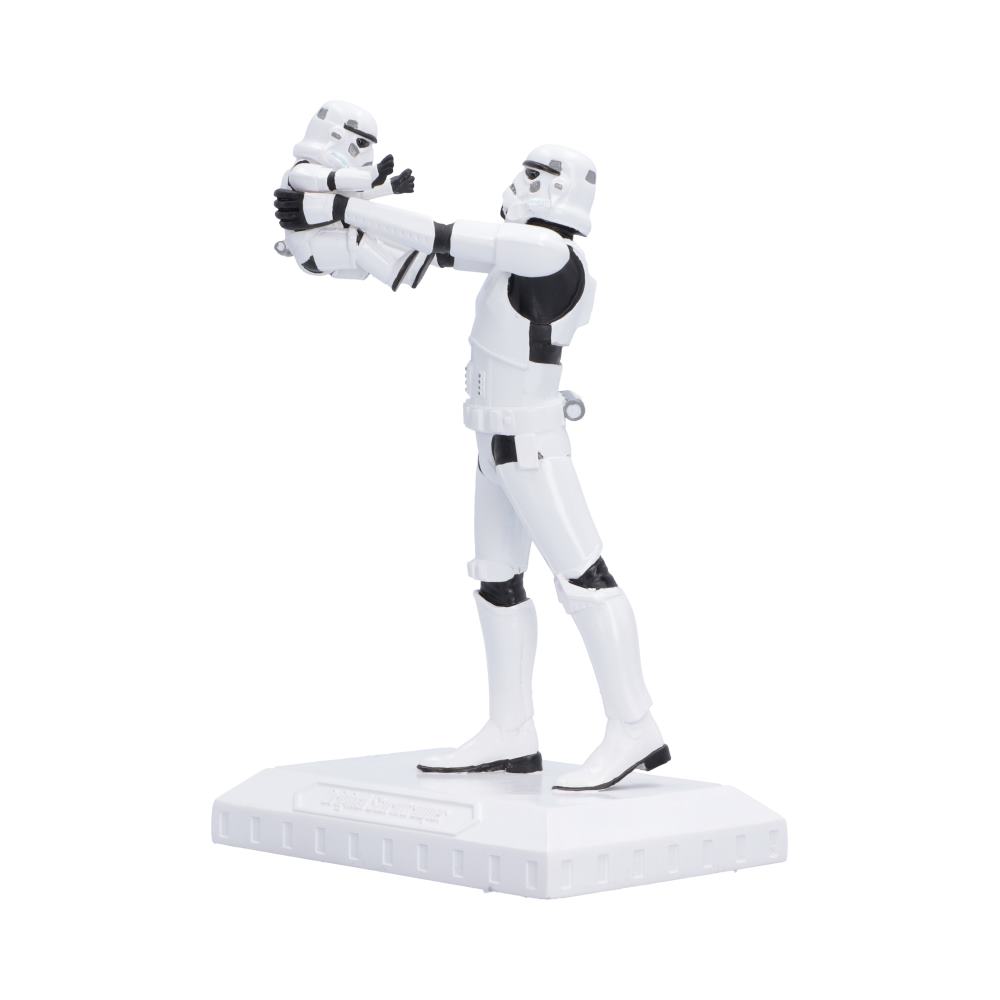 Original Stormtrooper Who's the Daddy Figurine | Official Star Wars New Dad Gift | Nemesis Now 18.5cm