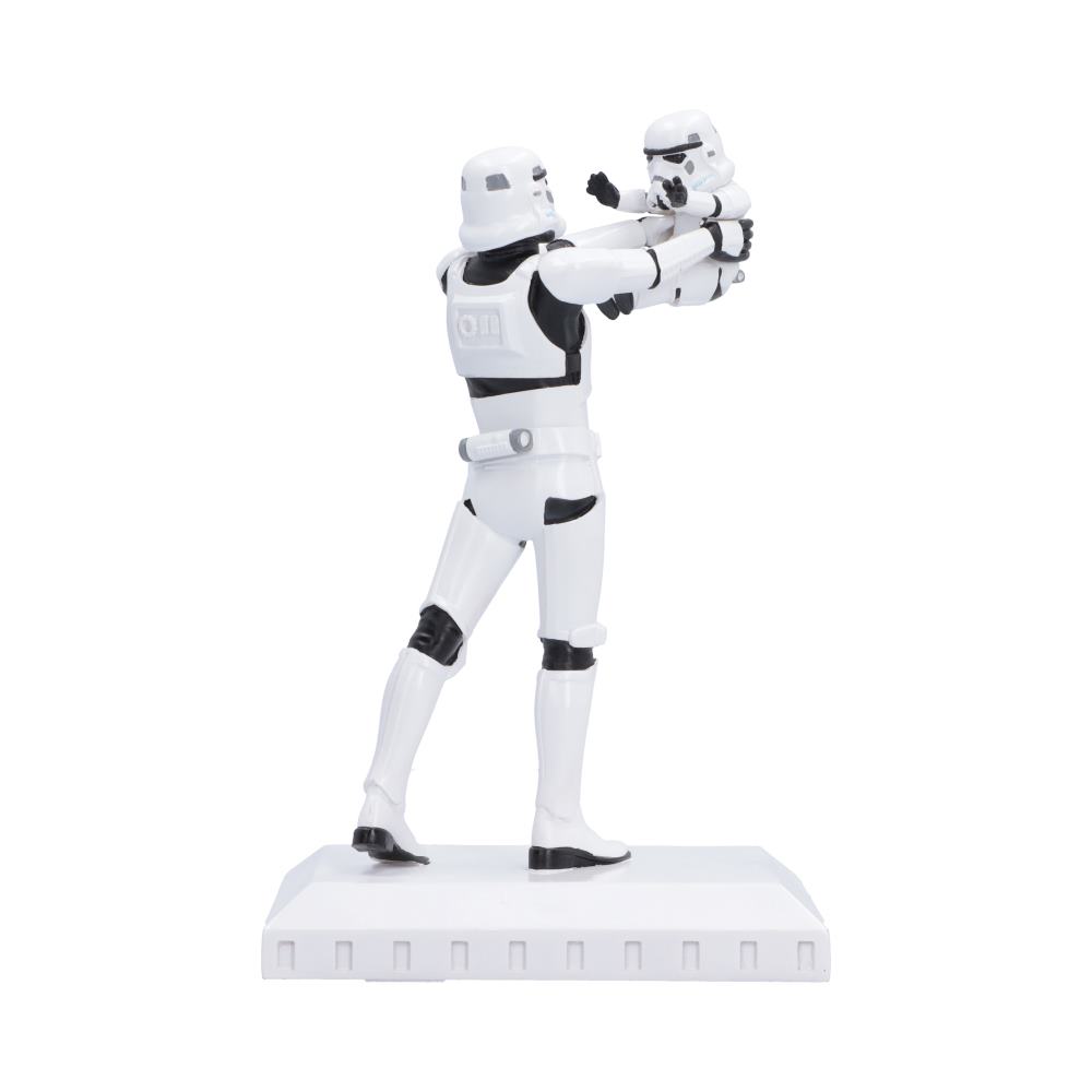 Original Stormtrooper Who's the Daddy Figurine | Official Star Wars New Dad Gift | Nemesis Now 18.5cm