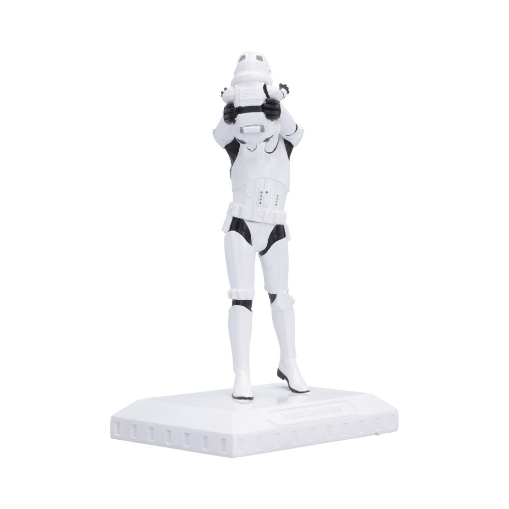 Original Stormtrooper Who's the Daddy Figurine | Official Star Wars New Dad Gift | Nemesis Now 18.5cm