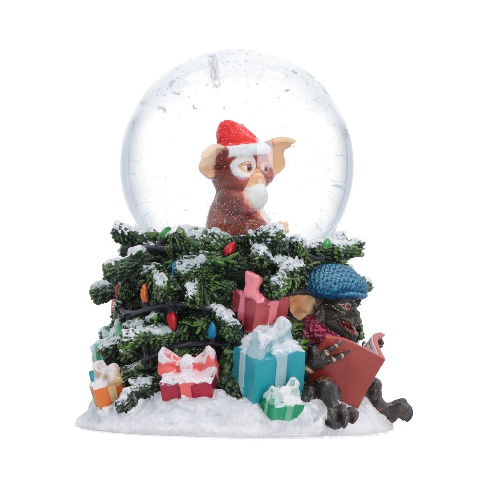 Gremlins Christmas Carol Snow Globe | Official Gizmo Festive Collectible | Nemesis Now 16.1cm