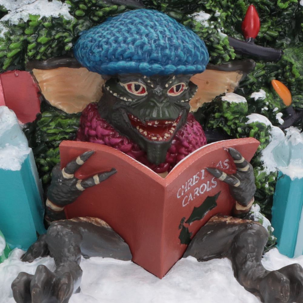 Gremlins Christmas Carol Snow Globe | Official Gizmo Festive Collectible | Nemesis Now 16.1cm