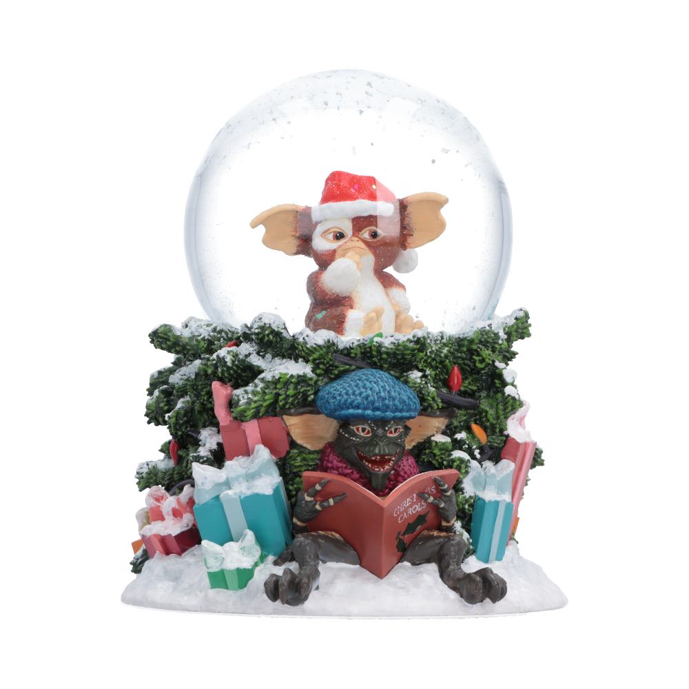 Gremlins Christmas Carol Snow Globe | Official Gizmo Festive Collectible | Nemesis Now 16.1cm