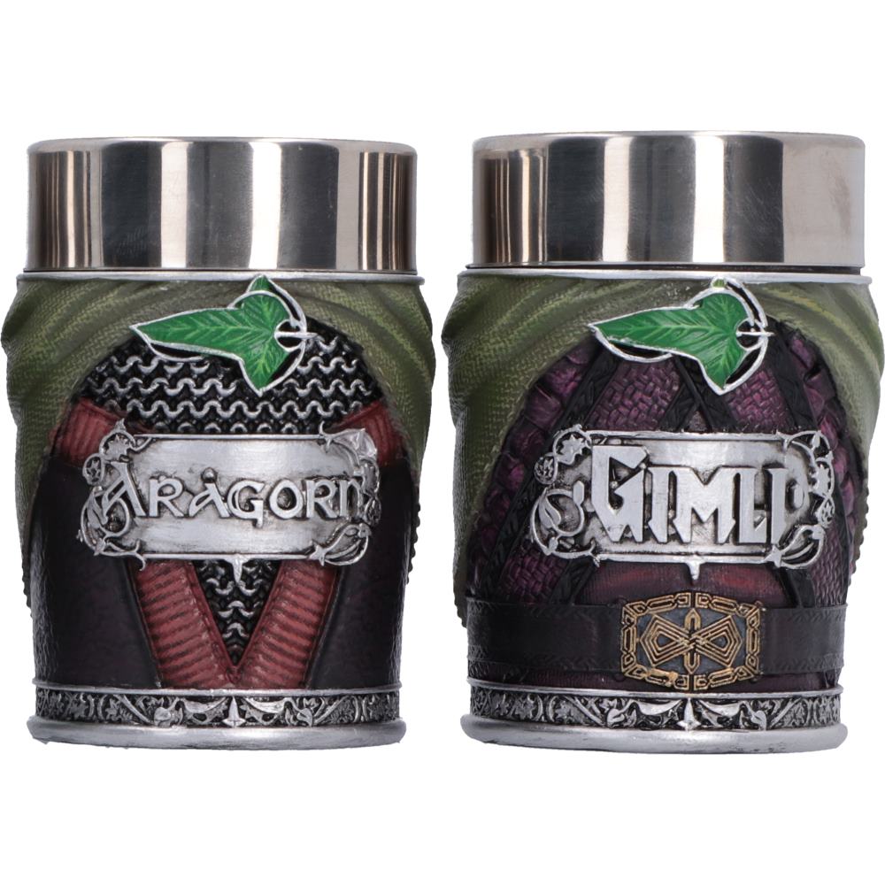 Lord of the Rings Fellowship Shot Glass Set of 4 – 8.3cm