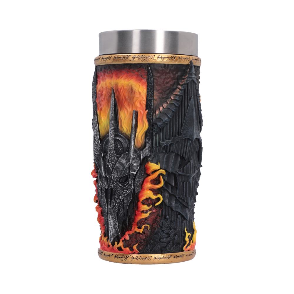 Lord of the Rings Sauron Goblet | Official LOTR Collectible Drinkware | Nemesis Now 20cm