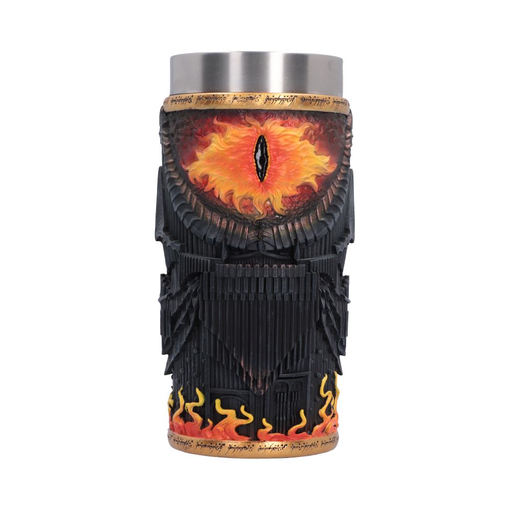 Lord of the Rings Sauron Goblet | Official LOTR Collectible Drinkware | Nemesis Now 20cm