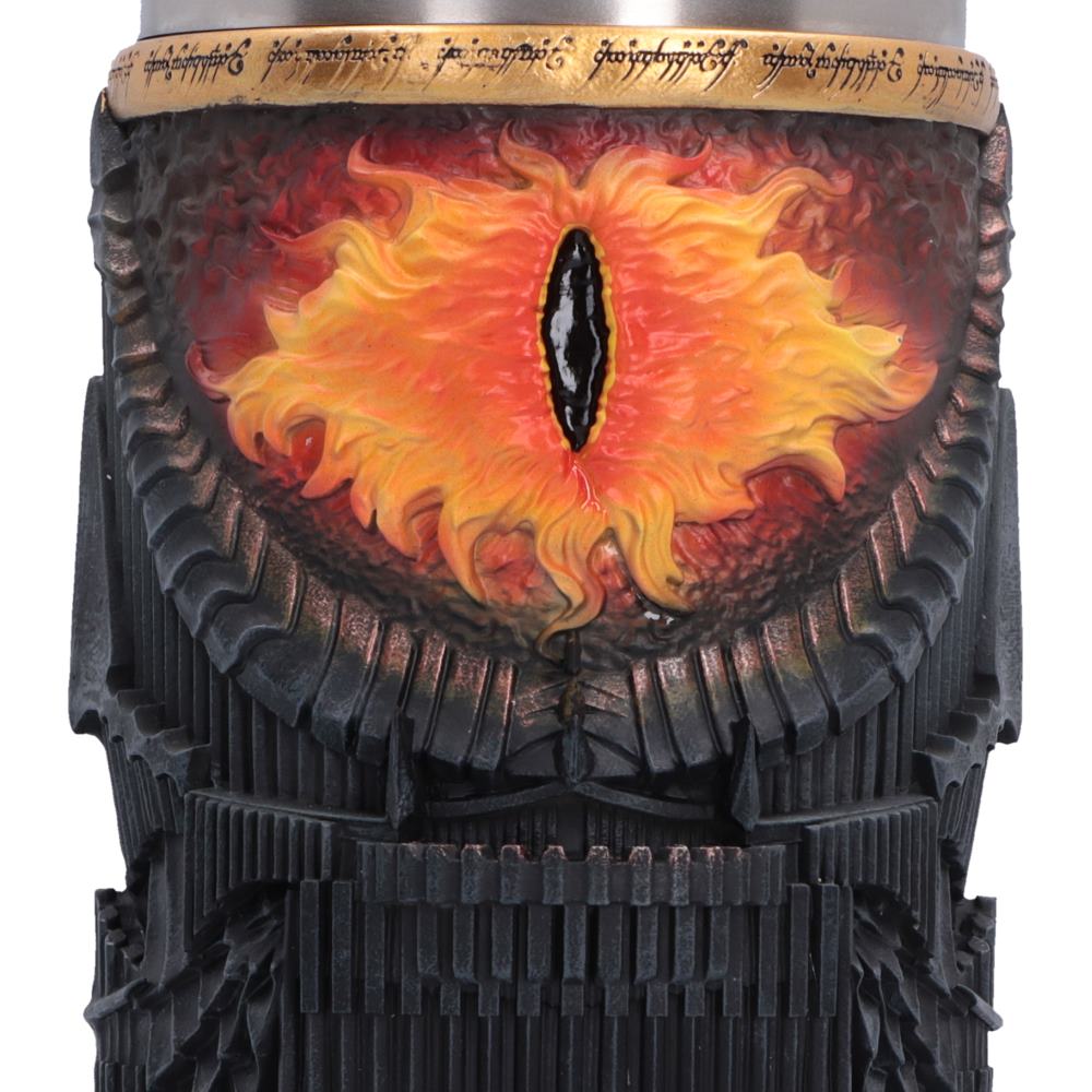 Lord of the Rings Sauron Goblet | Official LOTR Collectible Drinkware | Nemesis Now 20cm