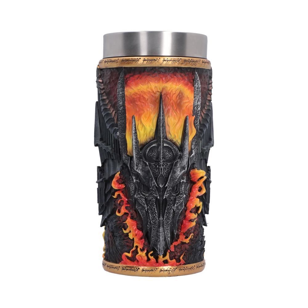 Lord of the Rings Sauron Goblet | Official LOTR Collectible Drinkware | Nemesis Now 20cm