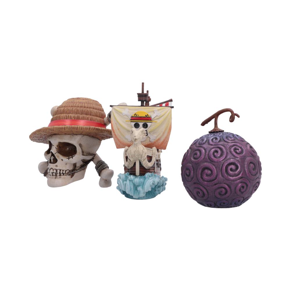 One Piece First Voyage Miniature Figure Set of 3 – 9.5cm