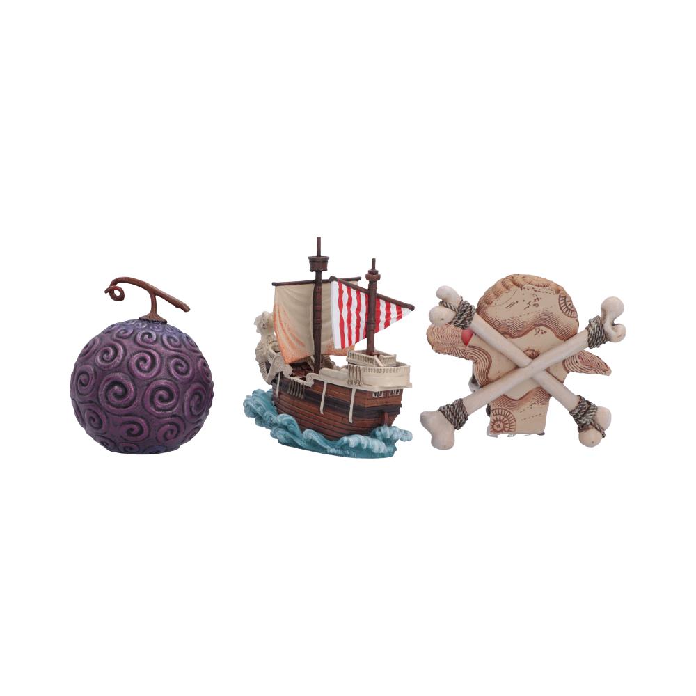 One Piece First Voyage Miniature Figure Set of 3 – 9.5cm