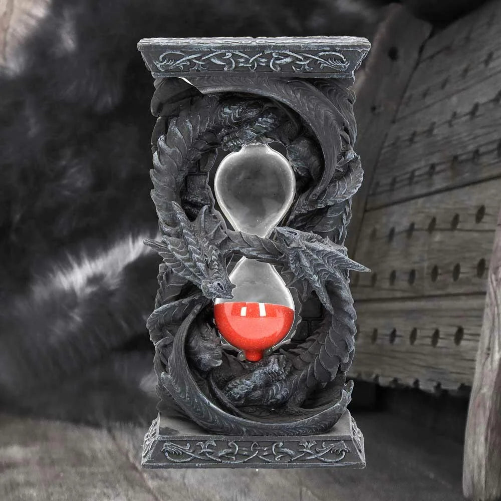 Nemesis Now Time Guardian Gothic Dragon Sand Timer 18cm