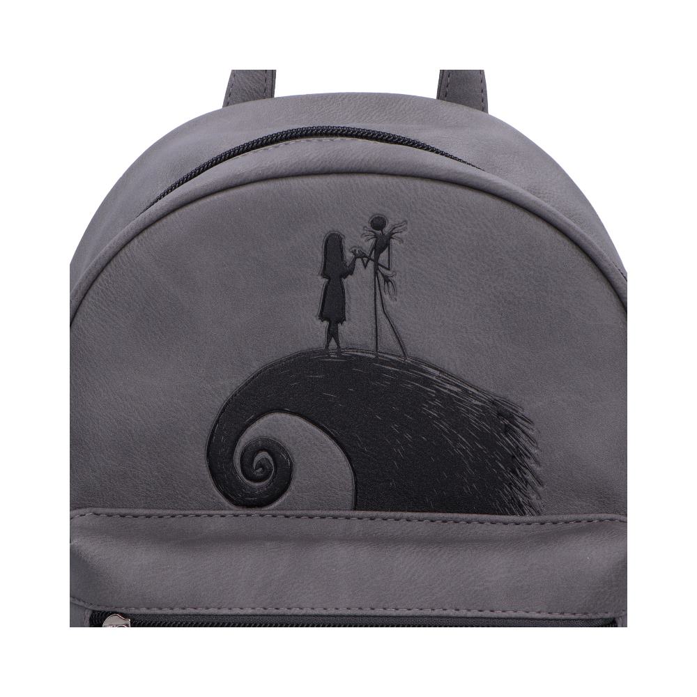 Nightmare Before Christmas Spiral Hill Backpack | Jack & Sally Gothic Bag | Nemesis Now 28cm