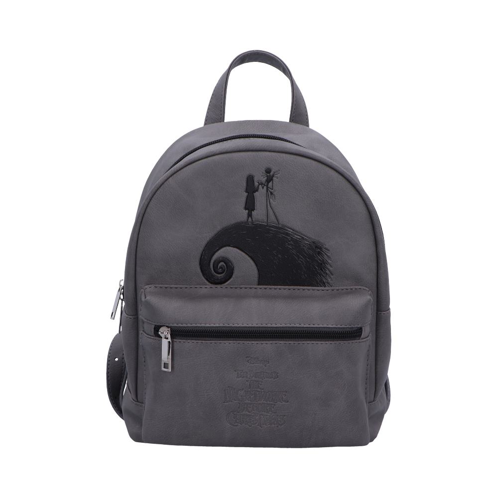 Nightmare Before Christmas Spiral Hill Backpack | Jack & Sally Gothic Bag | Nemesis Now 28cm