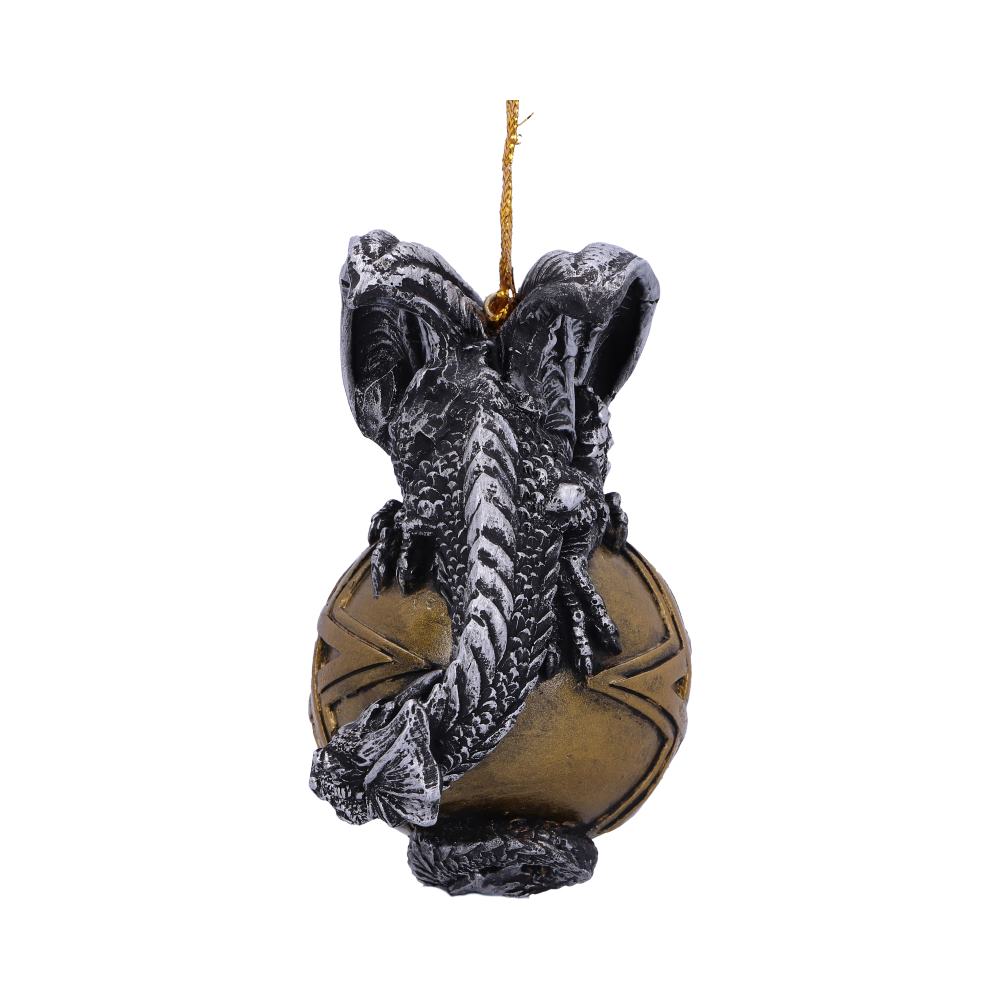 Caspar Dragon Christmas Hanging Ornament | Nemesis Now