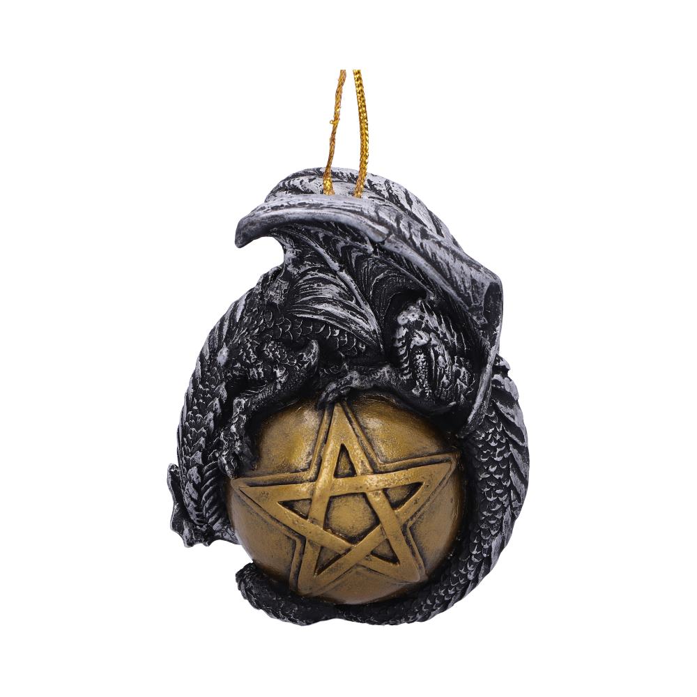 Caspar Dragon Christmas Hanging Ornament | Nemesis Now