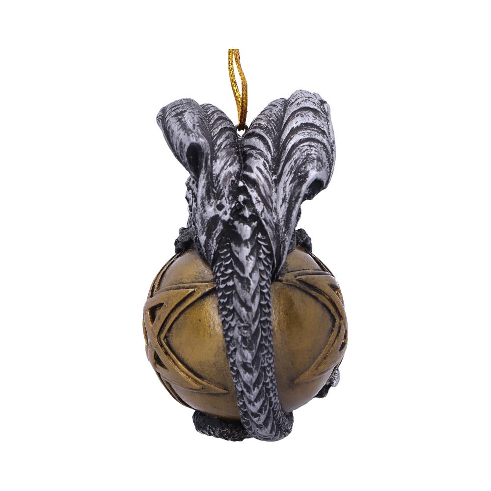 Caspar Dragon Christmas Hanging Ornament | Nemesis Now