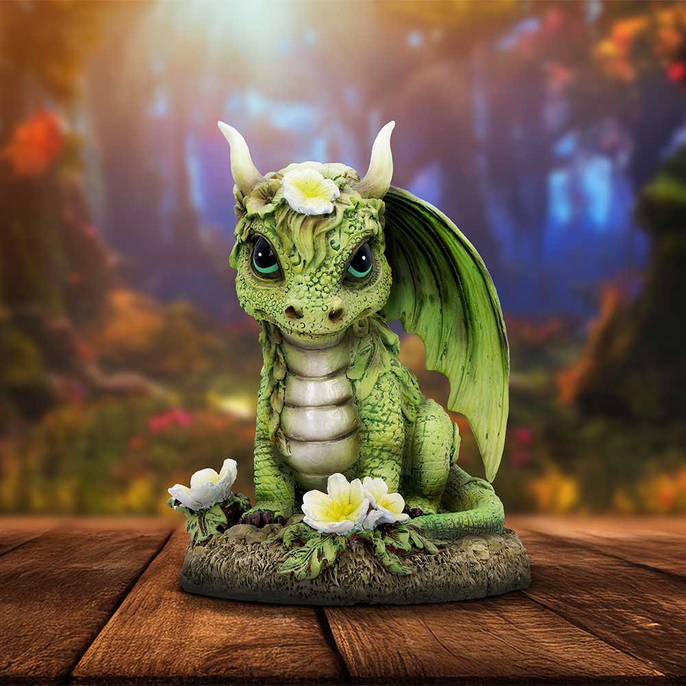 Nemesis Now Freesia Flower Dragon Figurine 11.5cm