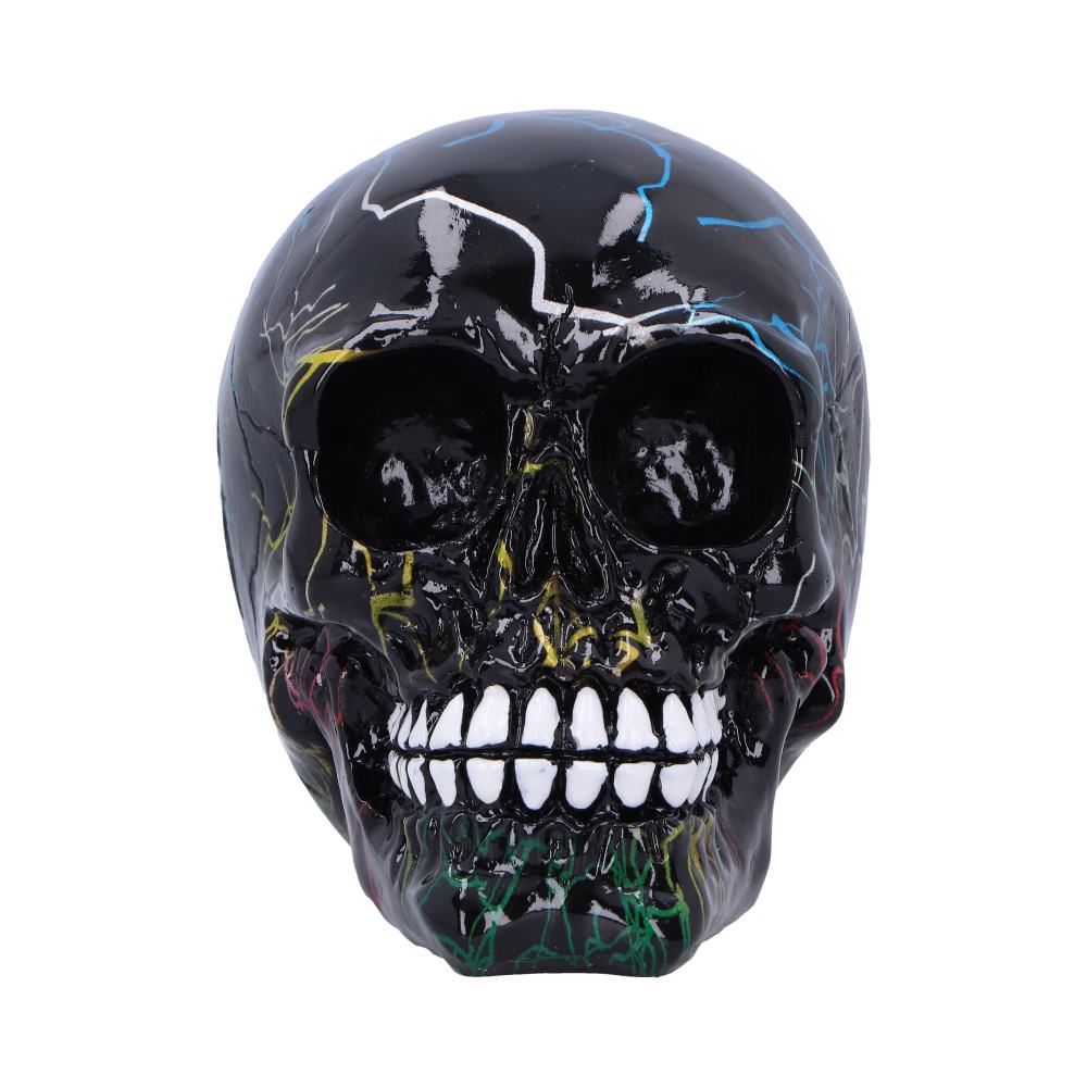 Electro Skull Gothic Ornament, 11cm | Nemesis Now