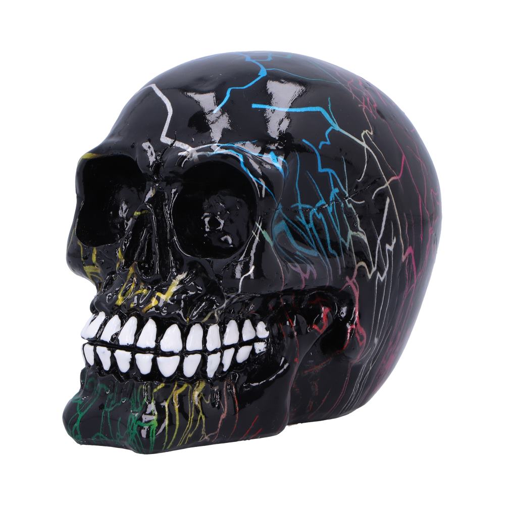 Electro Skull Gothic Ornament, 11cm | Nemesis Now