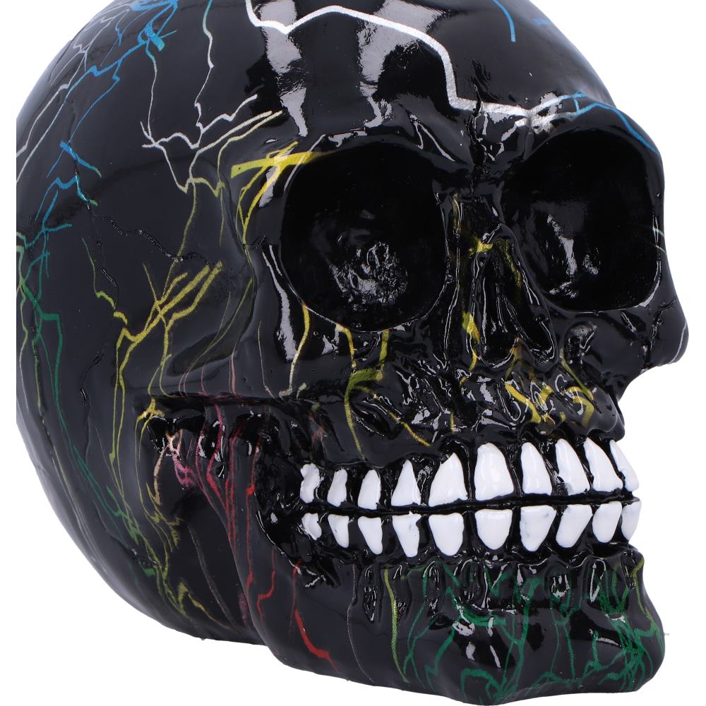Electro Skull Gothic Ornament, 11cm | Nemesis Now