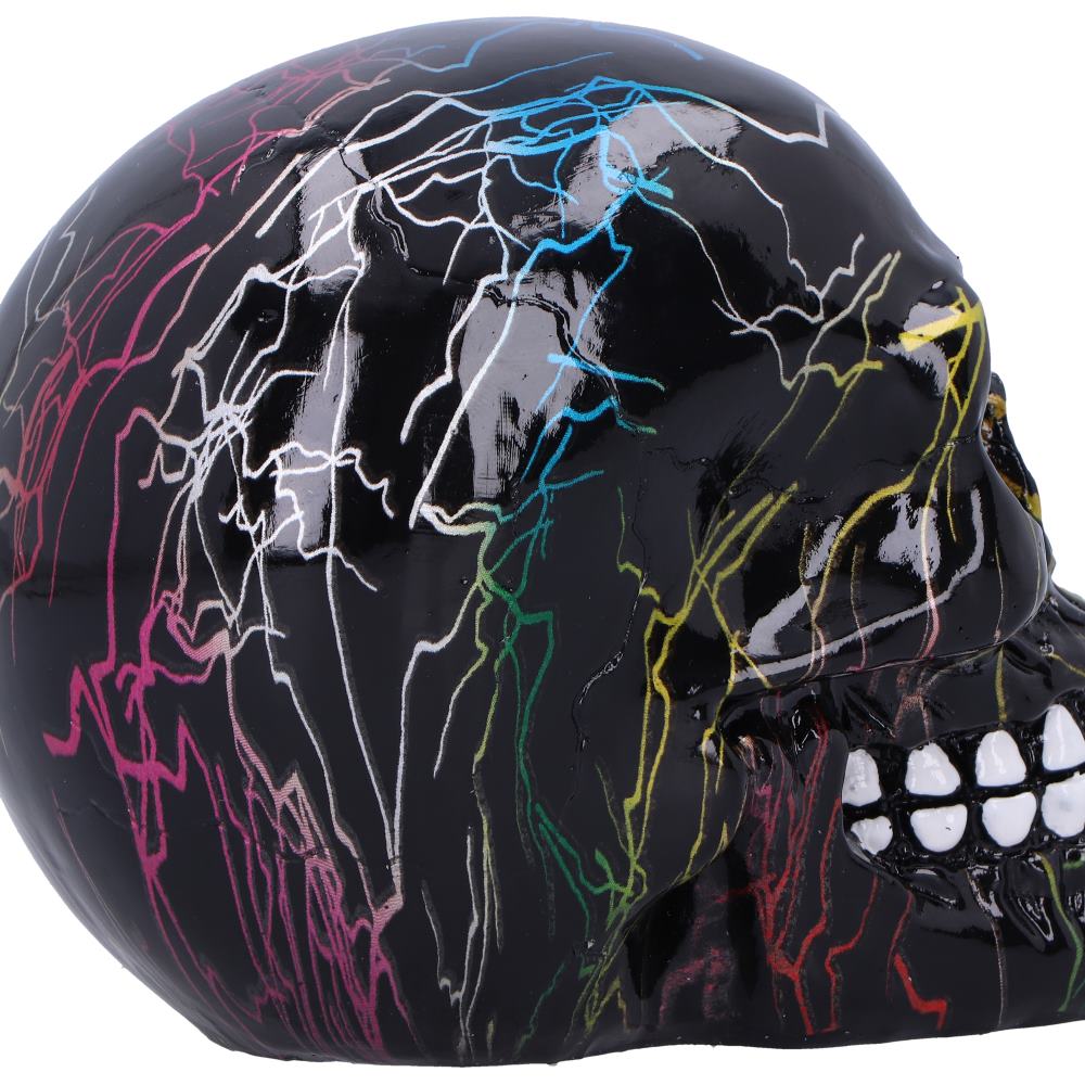Electro Skull Gothic Ornament, 11cm | Nemesis Now