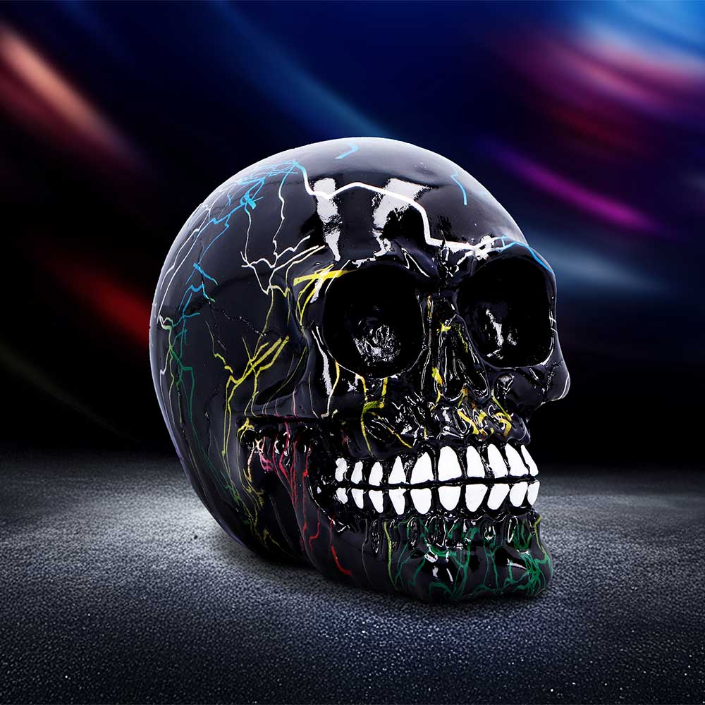 Electro Skull Gothic Ornament, 11cm | Nemesis Now