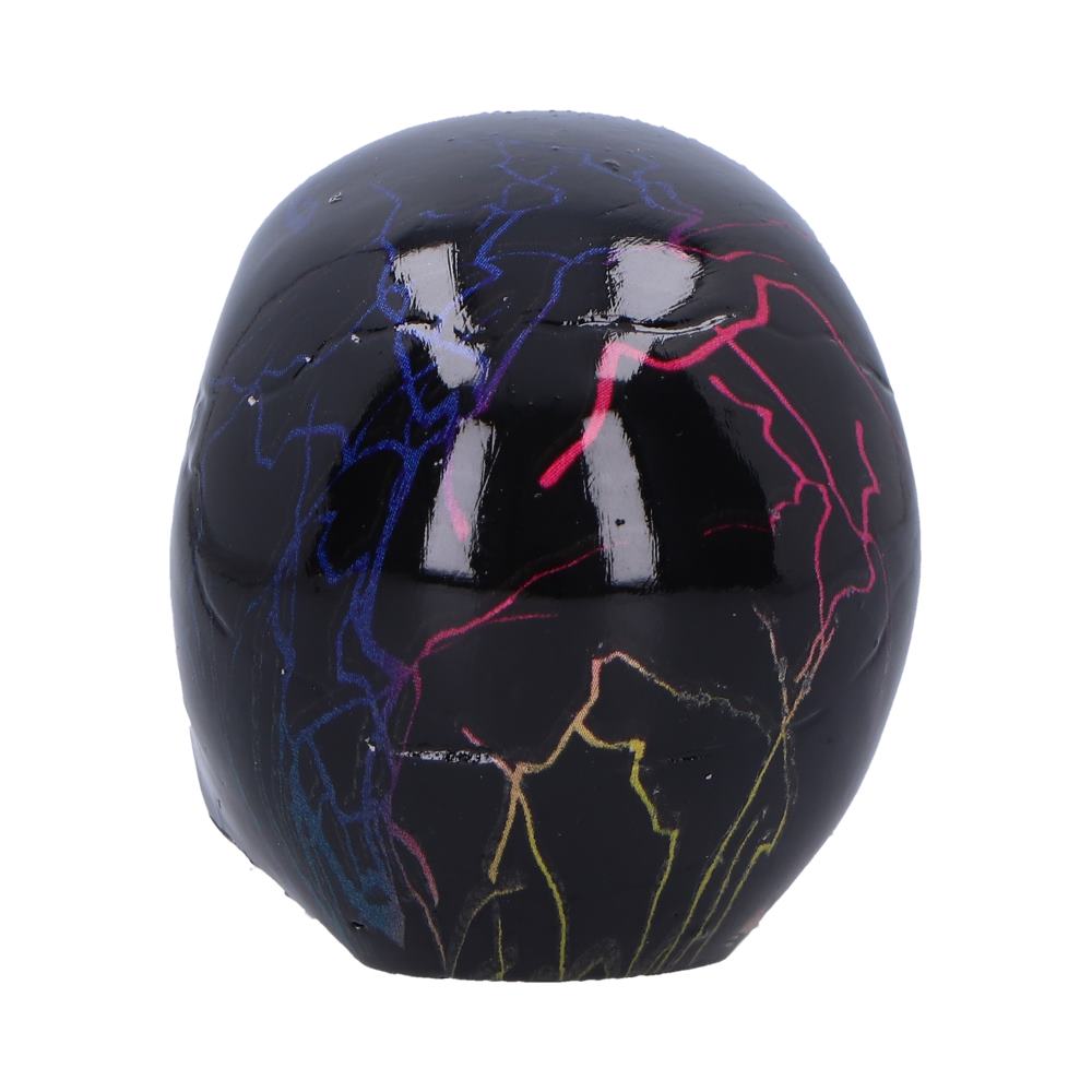 Electro Gothic Skull Figurine | Electric Lightning Design | Nemesis Now 6cm