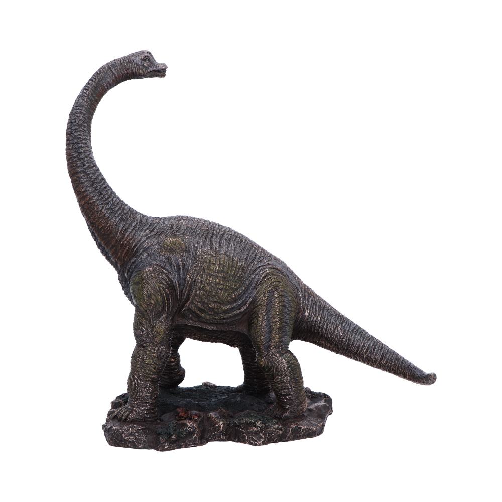Brachiosaurus Dinosaur Figurine | Hand-Painted Resin Prehistoric Sculpture | Nemesis Now 25.5cm