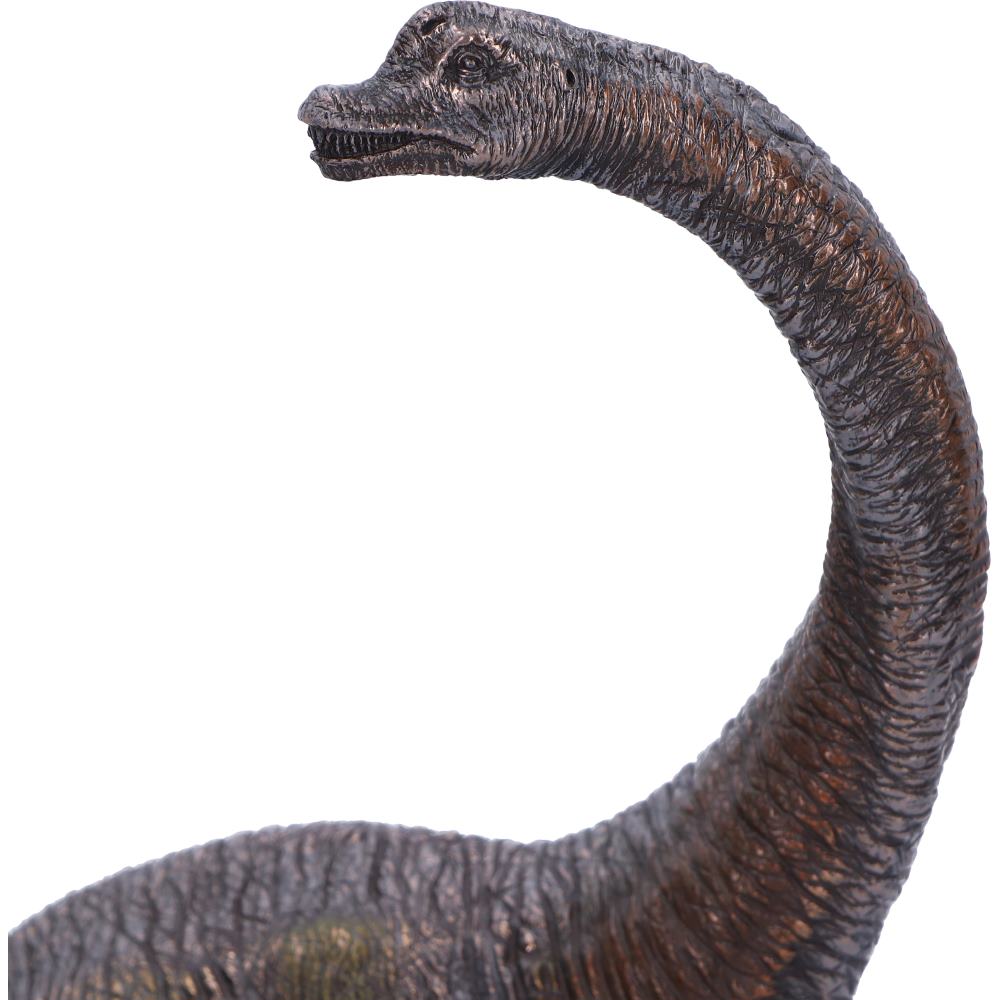 Brachiosaurus Dinosaur Figurine | Hand-Painted Resin Prehistoric Sculpture | Nemesis Now 25.5cm