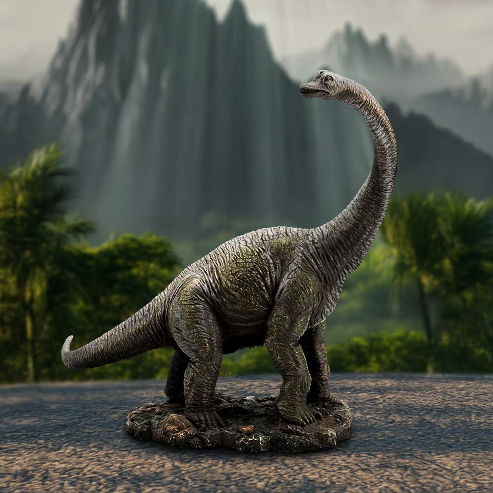 Brachiosaurus Dinosaur Figurine | Hand-Painted Resin Prehistoric Sculpture | Nemesis Now 25.5cm