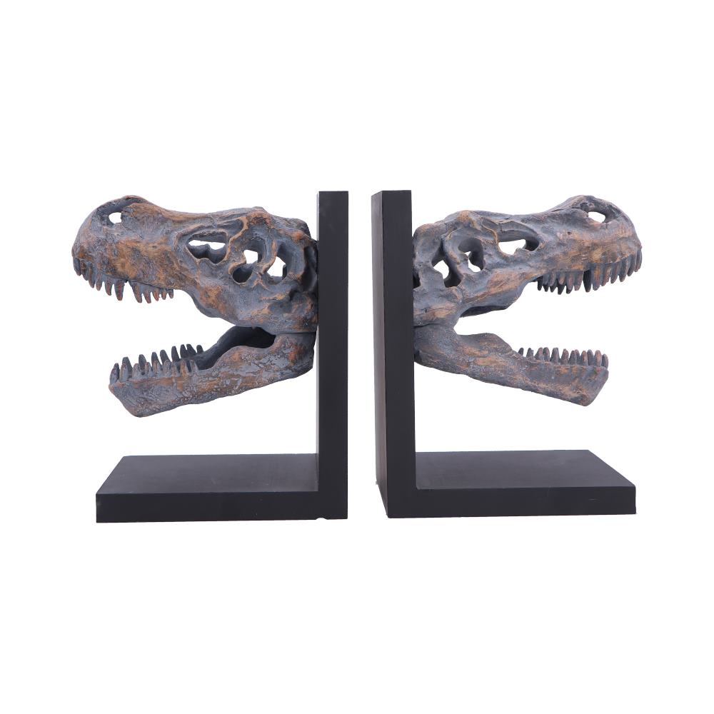 T-Rex Skull Bookends Pair 17.1cm – Nemesis Now