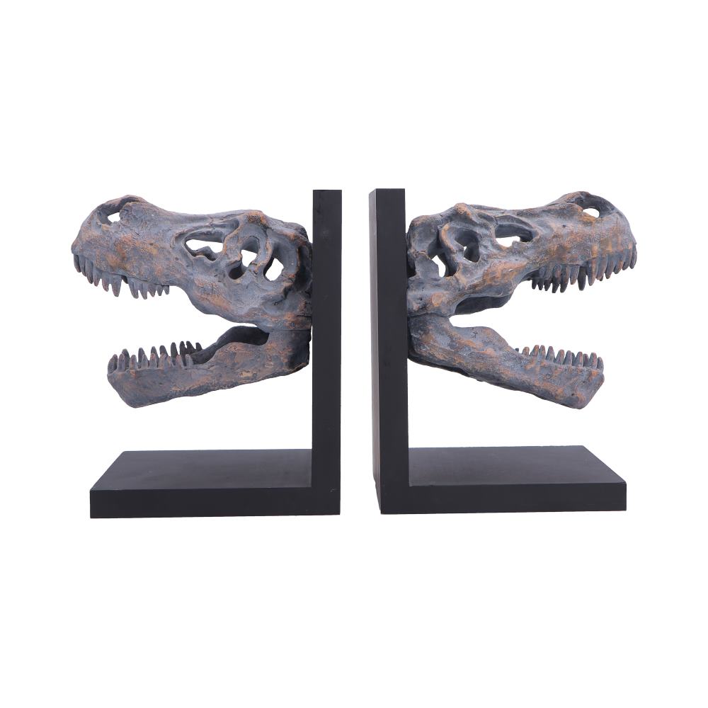 T-Rex Skull Bookends Pair 17.1cm – Nemesis Now