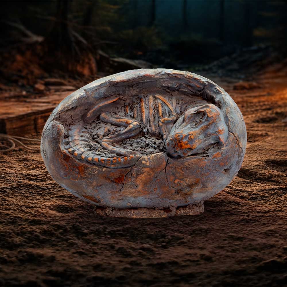 T-Rex Skeleton Egg Figurine 13.3cm – Nemesis Now
