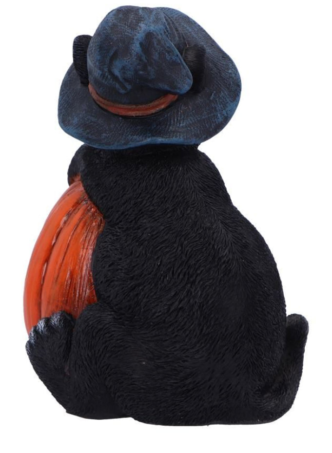 Trick or Treat Black Cat & Pumpkin Figurine 13cm | Nemesis Now