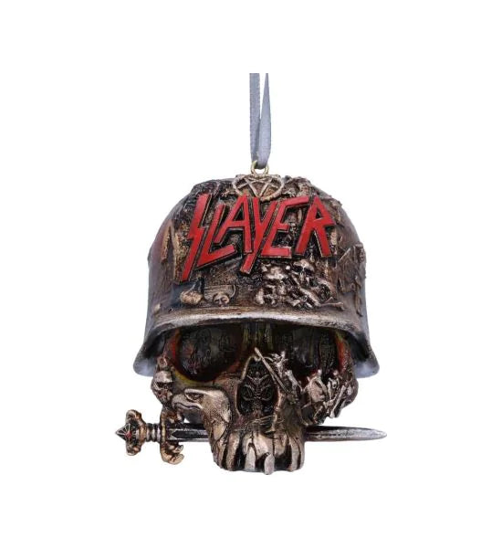 Slayer Helmet Skull Hanging Ornament 8cm – Nemesis Now
